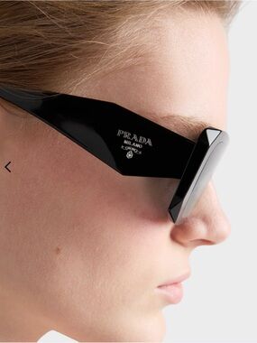 Prada Symbole sunglasses with Milano Logo